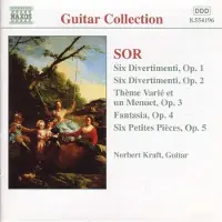 OUTHERE Norbert Kraft - Sor: Six Divertimenti Op. 1, 2, 3, 4 & 5 (CD)