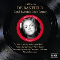 OUTHERE Academic Symphony Orchestra, Nicola Rescigno - De Banfield: Lord Byron's Love Letters (CD)