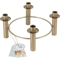 My Dream Day - - Gouden kandelaar voor 4 kaarsen - 27 cm