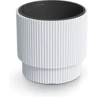 Prosperplast Bloempot Rond Milly N 30cm WIT