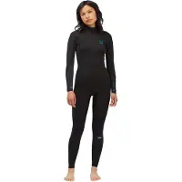 Billabong Synergy 3/2 Mm Dames Neopreen Wetsuit Met Lange Mouwen En Rugrits