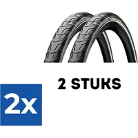 Continental Fietsband - Buitenband - Set van 2 - Ride City 28 x 1.75 (47-622) zwart - Voordeelverpakking 2 stuks