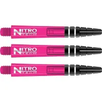 Red Dragon - Nitrotech Tussenliggend Roze Dartschachten - 3 sets per pakket (9 stengels in totaal)
