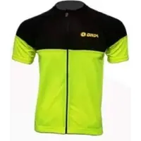 Onda Fietsshirt korte mouw heren Zwart Fluo- Alentejo - M