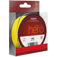 Delphin HERO 4 / Fluorescerend geel, 0,18 mm, 12,3 kg, 300 meter
