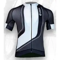 Onda Fietsshirt korte mouw heren Zwart Grijs - Algarve 3 - S