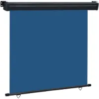 vidaXL Balkonscherm 175x250 cm blauw