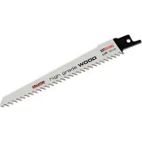 Kreator KRT031002 Zaagblad - Reciprozaag -Hard hout - 150 mm - 6 TPI - 2 stuks