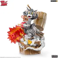 Iron Studios Tom & Jerry Prime Scale Statue - - Tom and Jerry Beeld