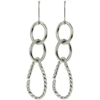 Behave - Oorhangers met schakels - Moderne uitstraling - 5,5 cm