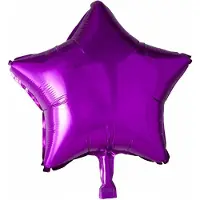 We Fiesta Folie Ballon ster Hot Pink
