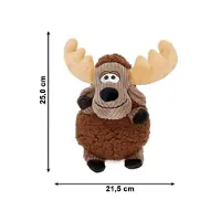 Kong sherps floofs big moose - 21,5x11x26,5 cm - Honden speelgoed