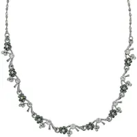 Behave Ketting klassieke bloemen design – 41 cm