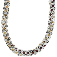 Behave - Zilverkleurige Ketting - Handgemaakt - Boho Chic Sieraad