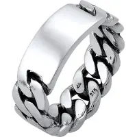 KUZZOI Ring zilver