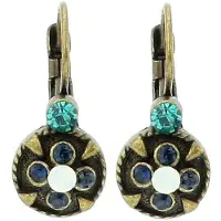 Behave Oorbellen Stekers Vintage - Bloem Design - 2 cm - Nikkelvrij