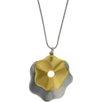 Behave - ketting met bloemhanger - modern minimal chic stijl