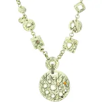 Behave - Goudkleurige Ketting - Ronde Hanger - 40 cm