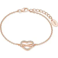 s.Oliver Armbanden, Oneindig hart, (20 cm, Zilver, Zirkonia)