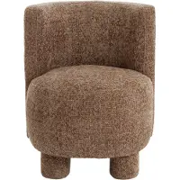 Light & Living Fauteuil Kamova - Chenille - Donkerbruin