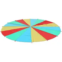 vidaXL Speelparachute voor kinderen Ø6 m stof