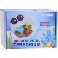 Johntoy 29665 - Science Explorer - Crystal Terrarium Kit - Meerkleurig
