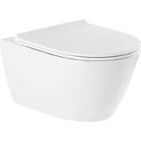 Qeramiq Salina Toiletset - spoelrandloos - softclose - quickrelease zitting - wit sw96855/sw96857