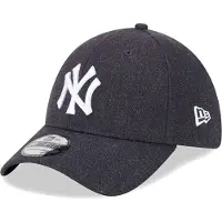 New Era 39thirtyâ Heather Wool New York Yankees Cap 60424818 - Kleur Blauw - Maat M/L