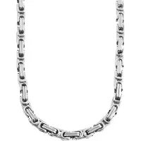 Akzent Koningsketting - Edelstaal - Stalen Ketting - Ø6.5 mm / 55cm.
