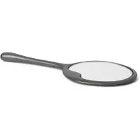 Ferm Living Make-up Spiegel Lava Blackened Aluminium