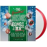 MUSIC ON VINYL Greatest Christmas Songs Of 21st Century LP Wit et Rouge