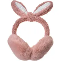 Juleeze Oorwarmers Kinderen one size Roze Pluche