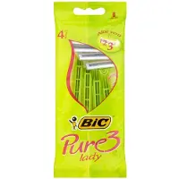 BIC scheermesjes pure 3 lady 4 st