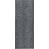 vidaXL Droogloopmat 100x300 cm grijs