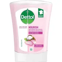 Dettol Nourish No-Touch Navulling Antibacterieel Voedende Sheaboter 250 ml Vloeibare zeep