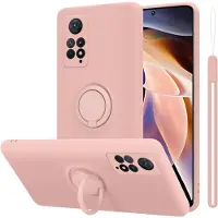 Cadorabo TPU Liquid Ring Silicone Case Hülle für Xiaomi RedMi NOTE 11 PRO 4G / 5G