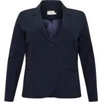 KAFFE CURVE aansluitende blazer KCjia donkerblauw female | Maat: 46