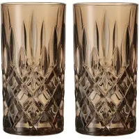 Nachtmann Noblesse Longdrink glas 39,5 cl 2-pack Tobacco