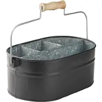 Humdakin System Bucket Opslag Mat Zwart - Overige afwas- en schoonmaakproducten Zink Matte Black - 292