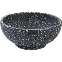 Humdakin Zeepschaal Terrazzo Genova Black 18 cm