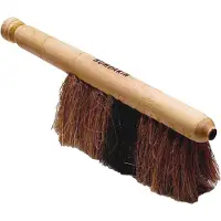 Humdakin blik en veger van hout 37 cm Bamboo-coconut fibres