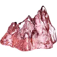 Kosta Boda The Rock waxinelichtjeshouder 91 mm Roze