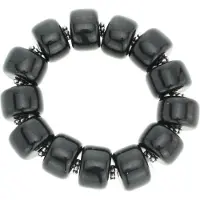 Behave Zwarte kralen armband