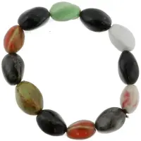 Behave - Kralenarmband keramiek multi kleur - handgemaakt accent