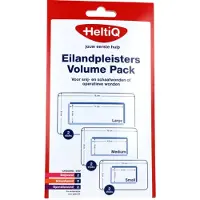 Heltiq Eilandpleisters Volume Pack 2 Stuks: Large + 2 Stuks: Medium + 2 Stuks: Small 6 Stuks