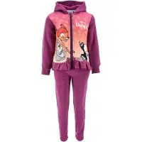 Disney Set / Huispak / Joggingpak - Bambi en Stampertje - Paars - Maat 110 (tot 5 jaar)