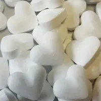 Lollywood Snoep - Dextrose - hartjes wit - 850 gram