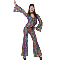 Coppens Catsuit disco rainbow | Maat 48