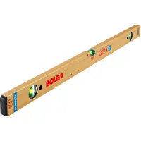 Sola Waterpas AZM3 120 120cm - 6 magneten - Aluminium Goud