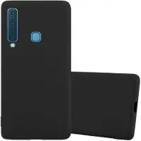 Cadorabo TPU Candy Cover (Galaxy A9 (2018)), Smartphonehoes, Zwart